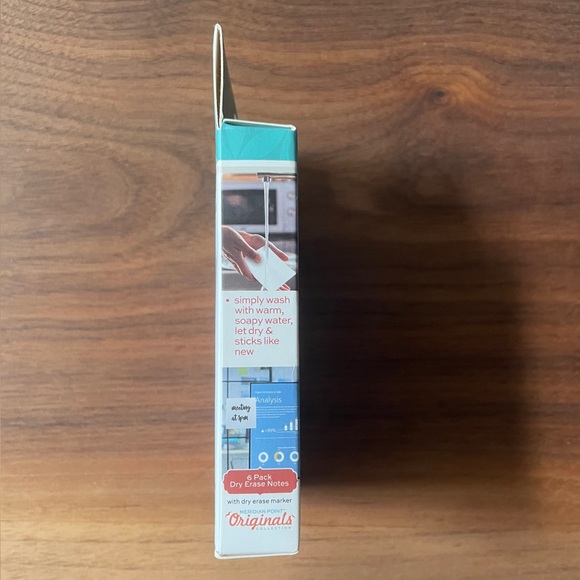 MERIDIAN POINT REUSABLE DRY ERASE POST IT NOTES WITH MARKER (6 PACK) - Picture 5 of 8